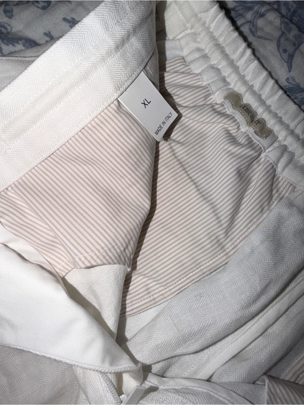 Brunello Cucinelli White Linen Pants - Picture 5 of 6